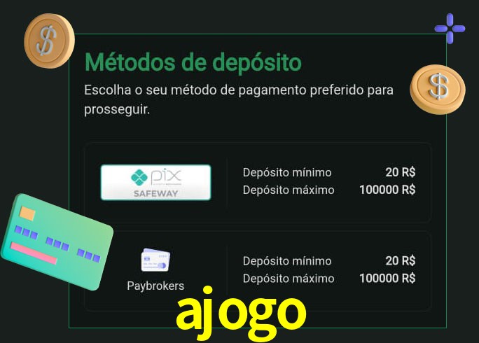 O cassino ajogo oferece uma grande variedade de métodos de pagamento